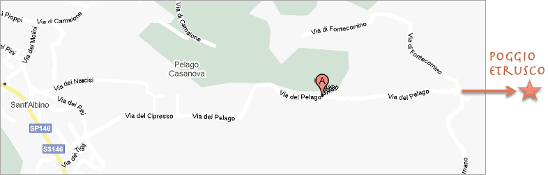 Poggio Etrusco Map Details